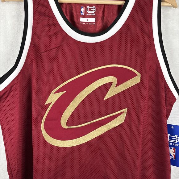 Cleveland Cavaliers Ultra Game NBA Team Colors Basketbal Jersey Mens Large NWT - Picture 2 of 6